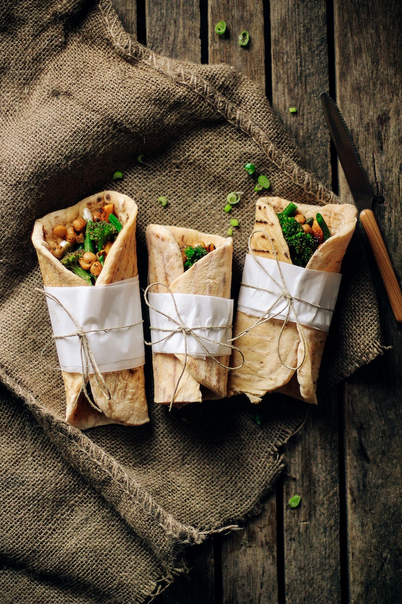 Falafel wrap